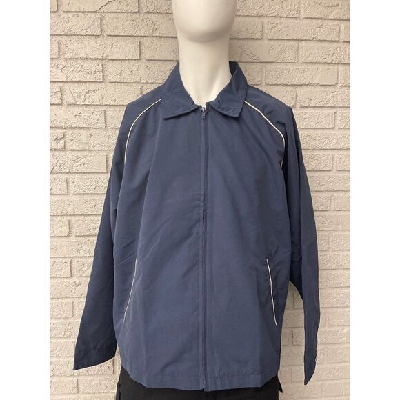 Haband Navy Blue Windbreaker Size XL - Picture 1 of 7